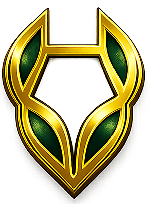 Golden Wolf Logo